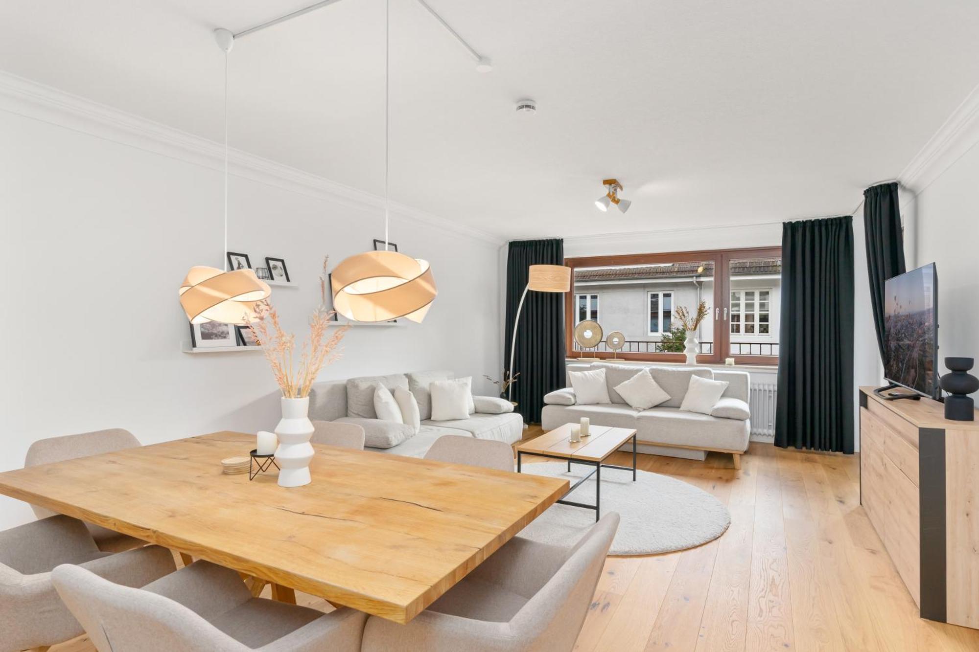 Mel&Bens Modern Oak-Apartments Fuer Bis Zu 12 Personen Bremen Exterior photo
