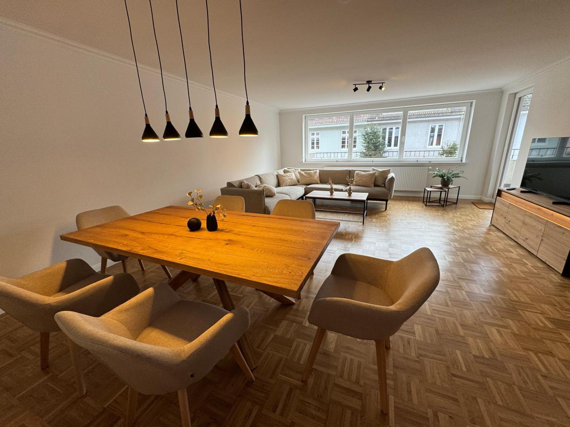 Mel&Bens Modern Oak-Apartments Fuer Bis Zu 12 Personen Bremen Exterior photo