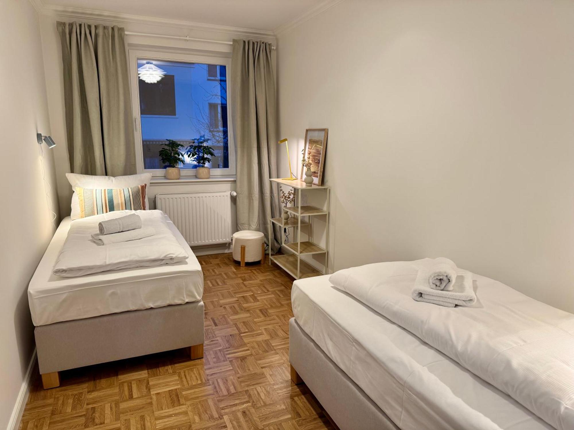 Mel&Bens Modern Oak-Apartments Fuer Bis Zu 12 Personen Bremen Exterior photo